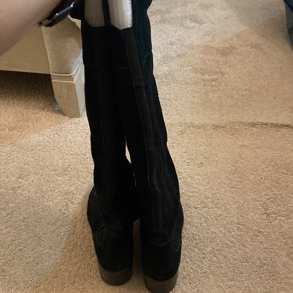 Vince Camuto Kochelda Over the Knee Boot Black Suede Size 8 1/2 - Picture 5 of 10